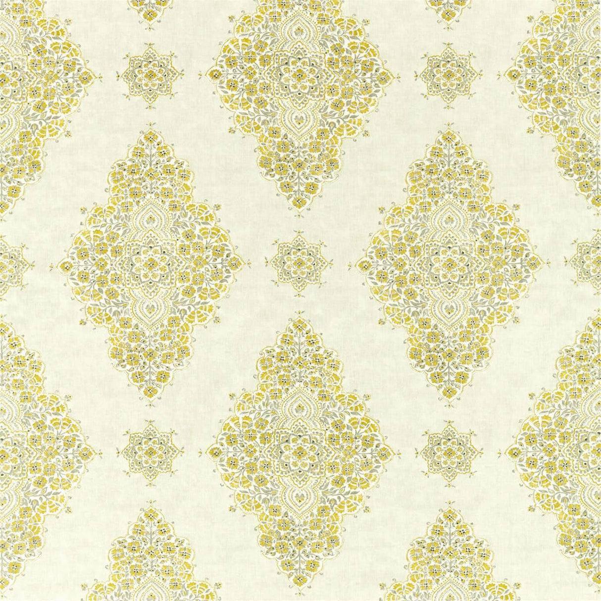 Sanderson Siam Diamond Sumac/Grey Fabric