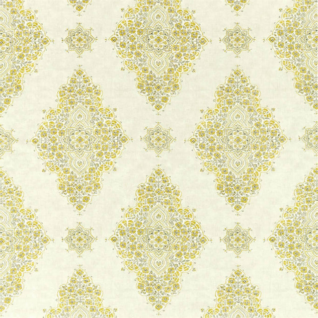 Sanderson Siam Diamond Sumac/Grey Fabric
