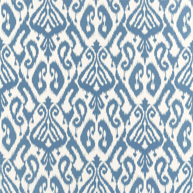 Sanderson Kasuri Weave Indigo Fabric