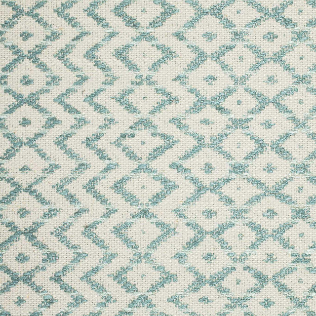 Sanderson Cheslyn Teal/ Cream Fabric