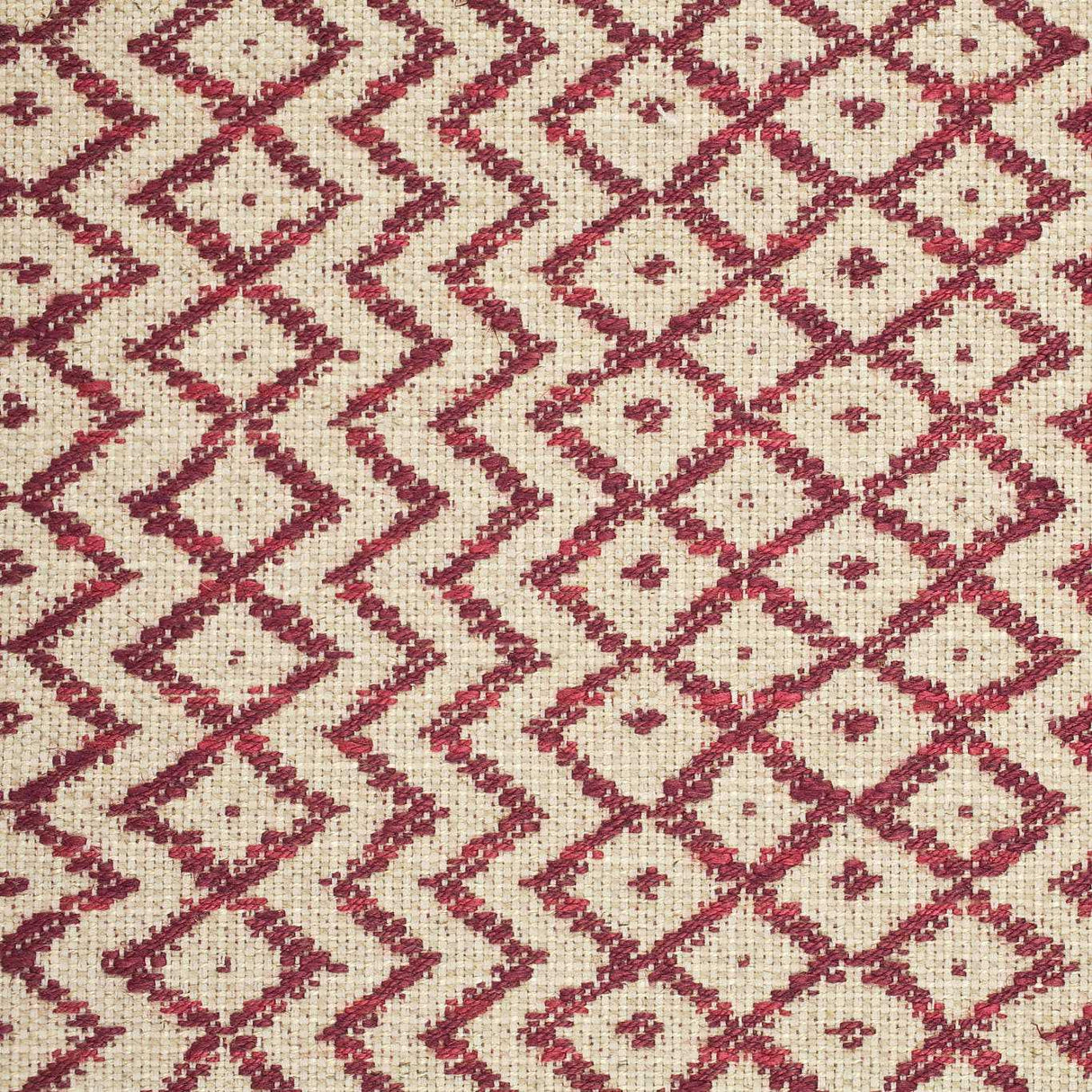 Sanderson Cheslyn Claret/ Cream Fabric