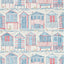 Sanderson Beach Huts Nautical Wallpaper