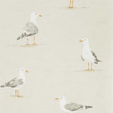 Sanderson Shore Birds Driftwood Wallpaper