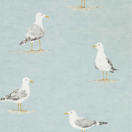 Sanderson Shore Birds Sky Wallpaper