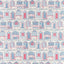 Sanderson Beach Huts Nautical Fabric