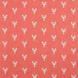 Sanderson Cromer Embroidery Coral Fabric