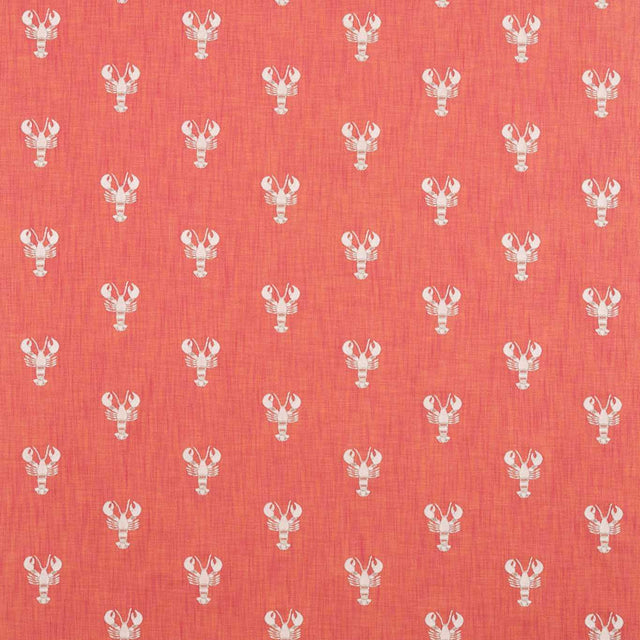 Sanderson Cromer Embroidery Coral Fabric