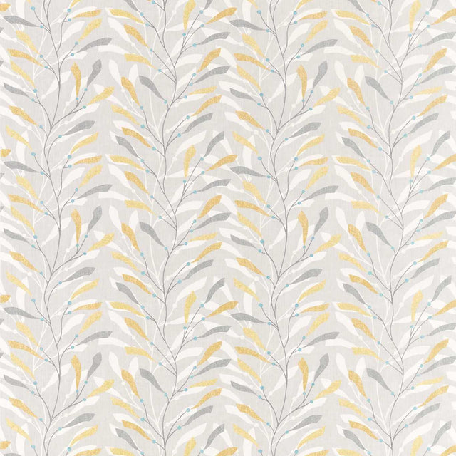 Sanderson Sea Kelp Ochre/Slate Fabric