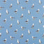 Sanderson Shore Birds Marine Fabric
