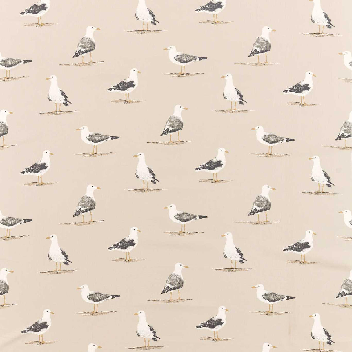 Sanderson Shore Birds Driftwood Fabric