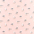 Sanderson Shore Birds Blush Fabric