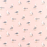 Sanderson Shore Birds Blush Fabric