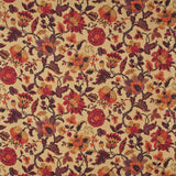 Sanderson Amanpuri Old Gold/ Aubergine Fabric