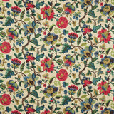 Sanderson Amanpuri Ruby/ Emerald Fabric