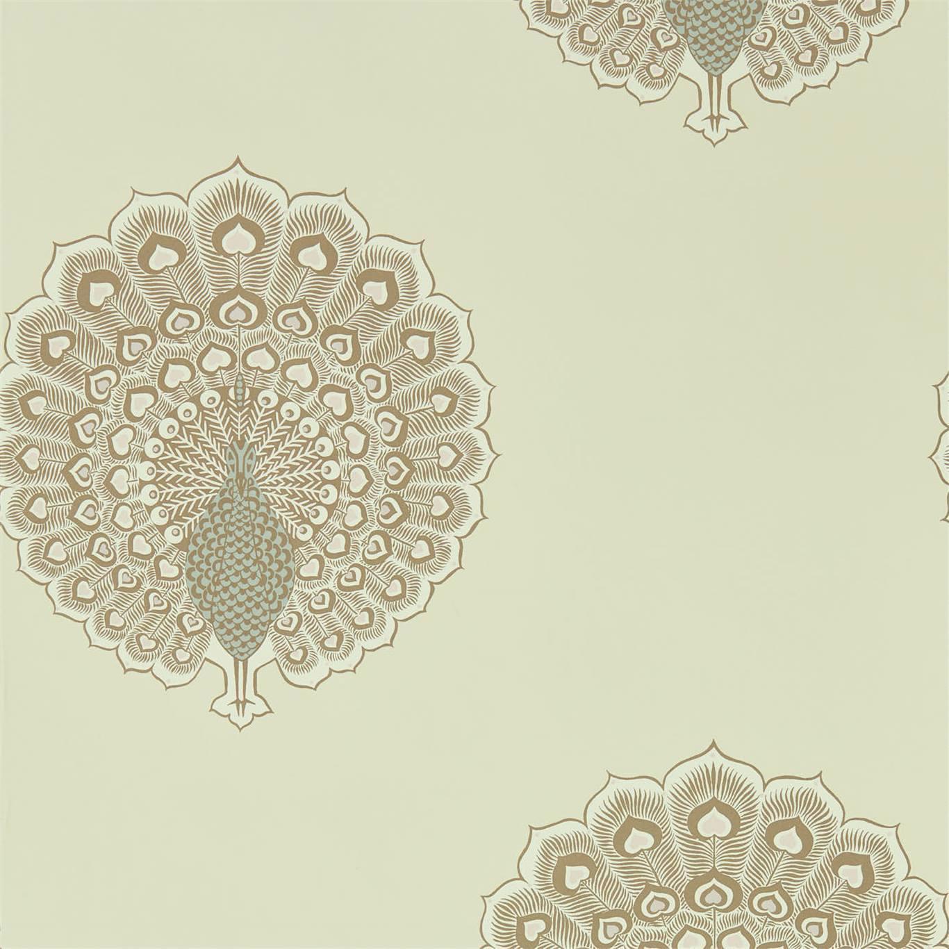 Sanderson Kalapi Parchment Wallpaper by Sanderson