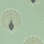 Sanderson Kalapi Sea glass Wallpaper