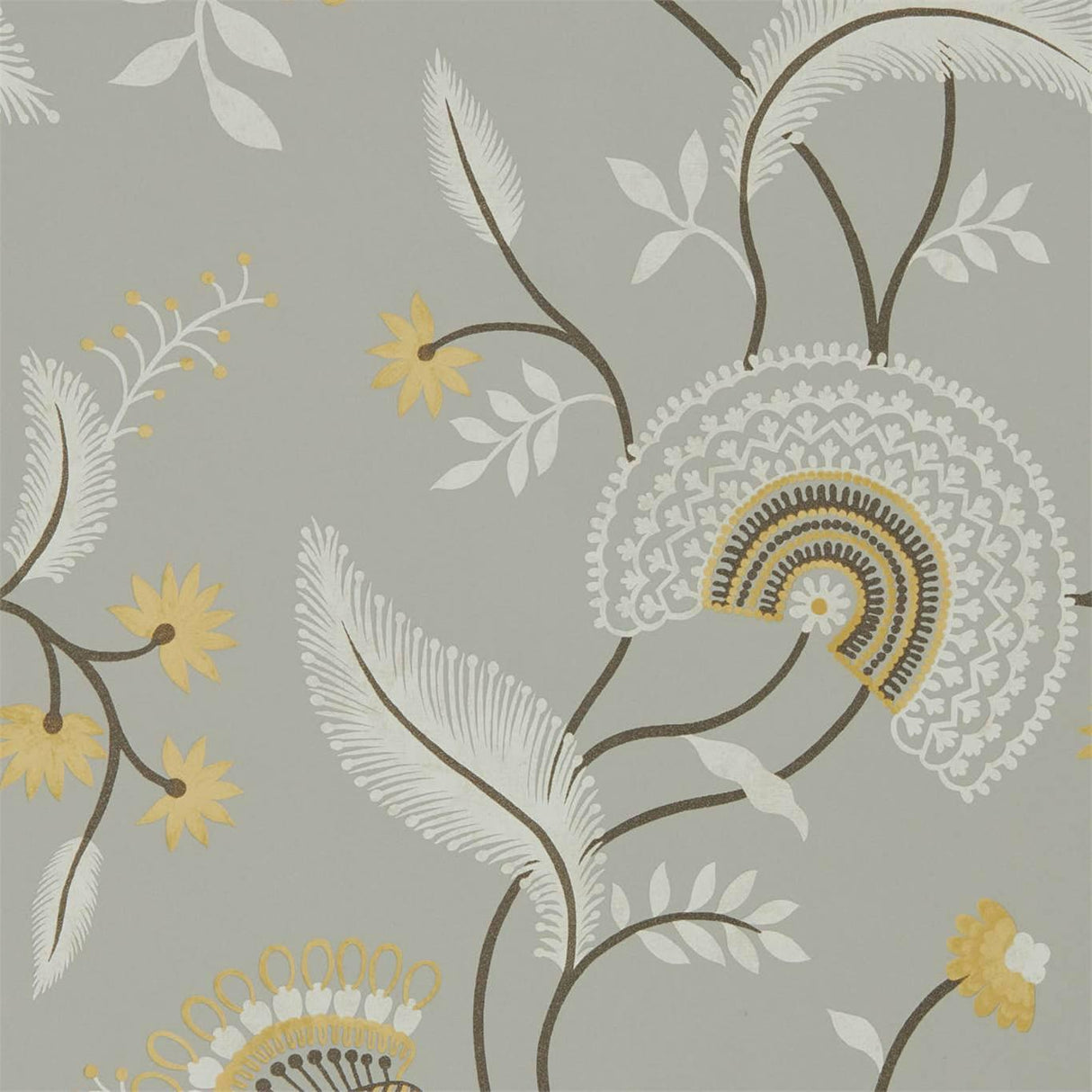 Sanderson Hakimi Ash Grey Wallpaper