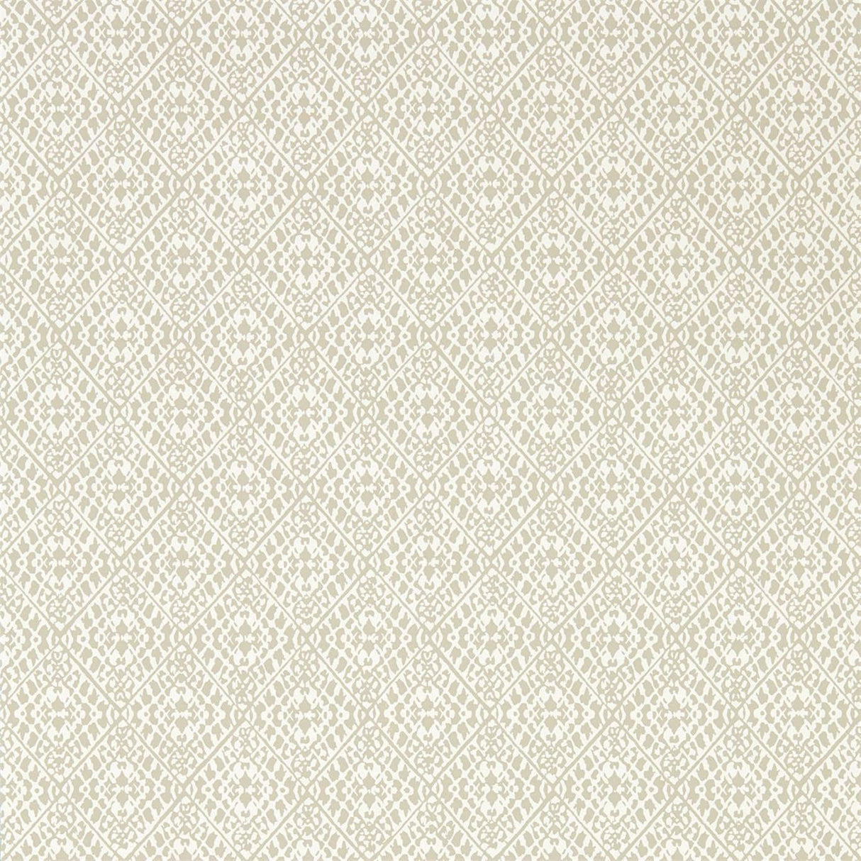 Sanderson Pinjara Trellis Linen Wallpaper
