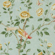 Sanderson Andhara Sea glass /Lemon Wallpaper