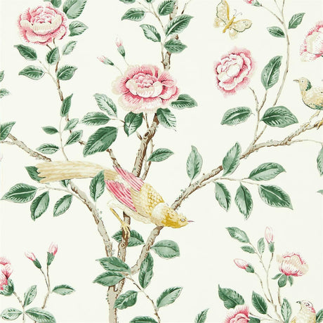 Sanderson Andhara Rose/Cream Wallpaper