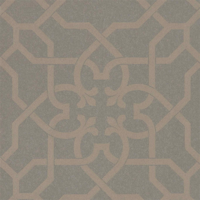 Sanderson Mawton Charcoal/Gilver Wallpaper
