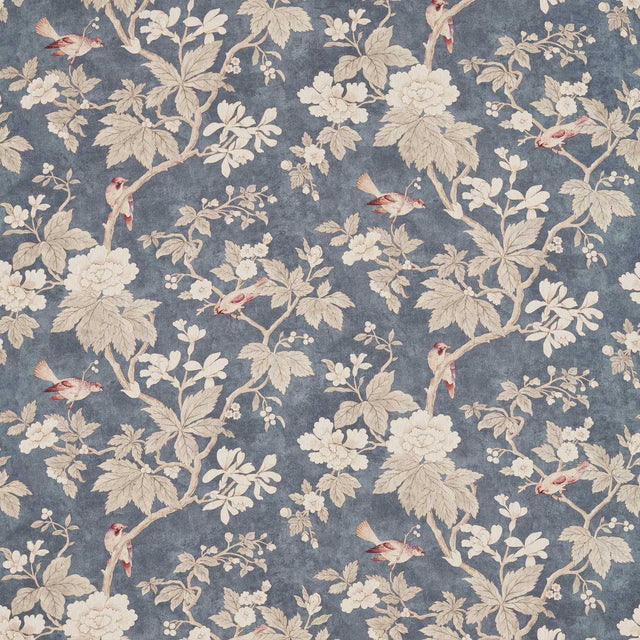 Sanderson Chiswick Grove Indigo Fabric