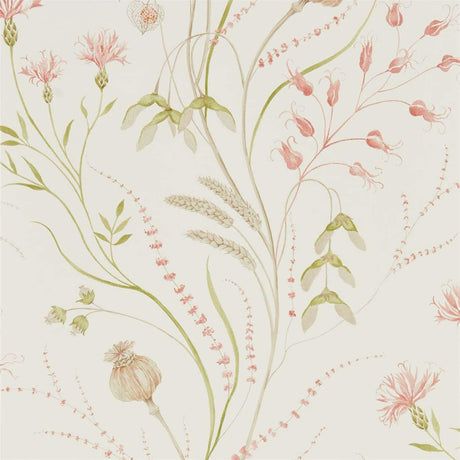 Sanderson Summer Harvest Claret/Olive Wallpaper