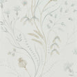 Sanderson Summer Harvest Silver/Chalk Wallpaper