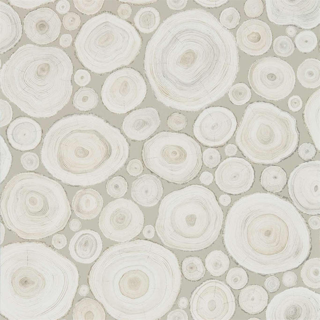Sanderson Alnwick Logs Ash Wallpaper