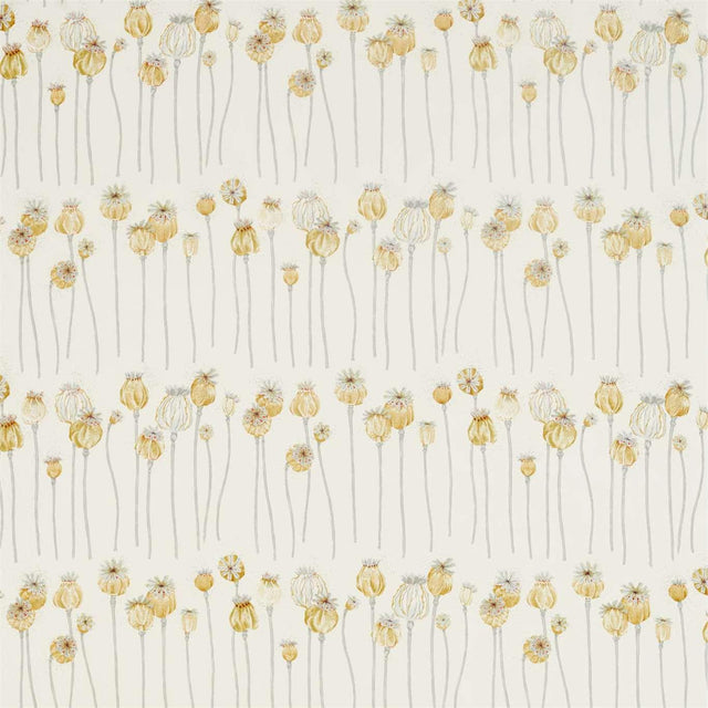 Sanderson Poppy Pods Sienna/Dove Fabric