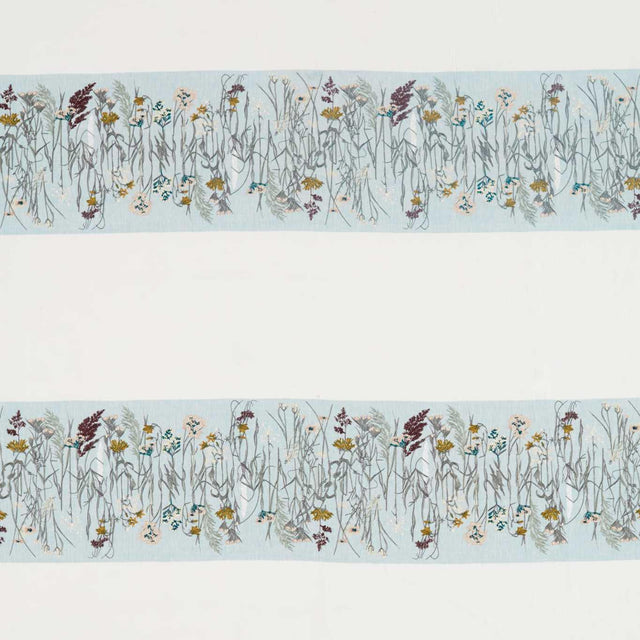 Sanderson Pressed Flowers Mist/Shell Fabric