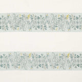 Sanderson Pressed Flowers Mist/Linden Fabric