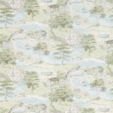 Sanderson Sea Houses Tidewater Blue Fabric