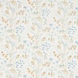 Sanderson Summer Harvest Cornflower/Wheat Fabric
