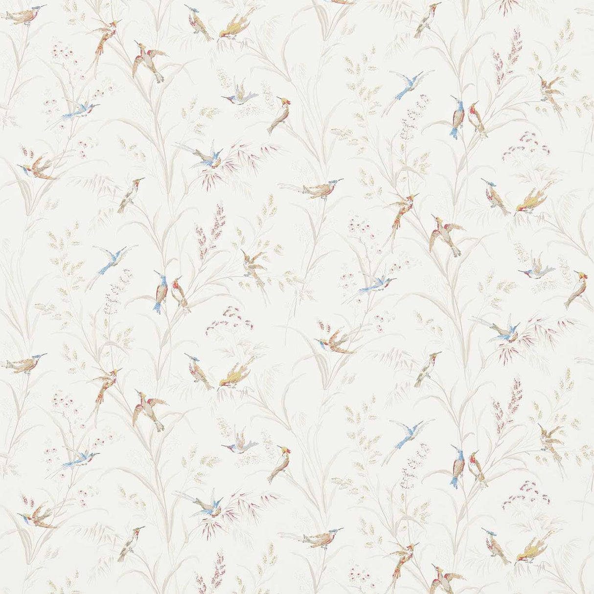 Sanderson Tuileries Taupe/Multi Wallpaper