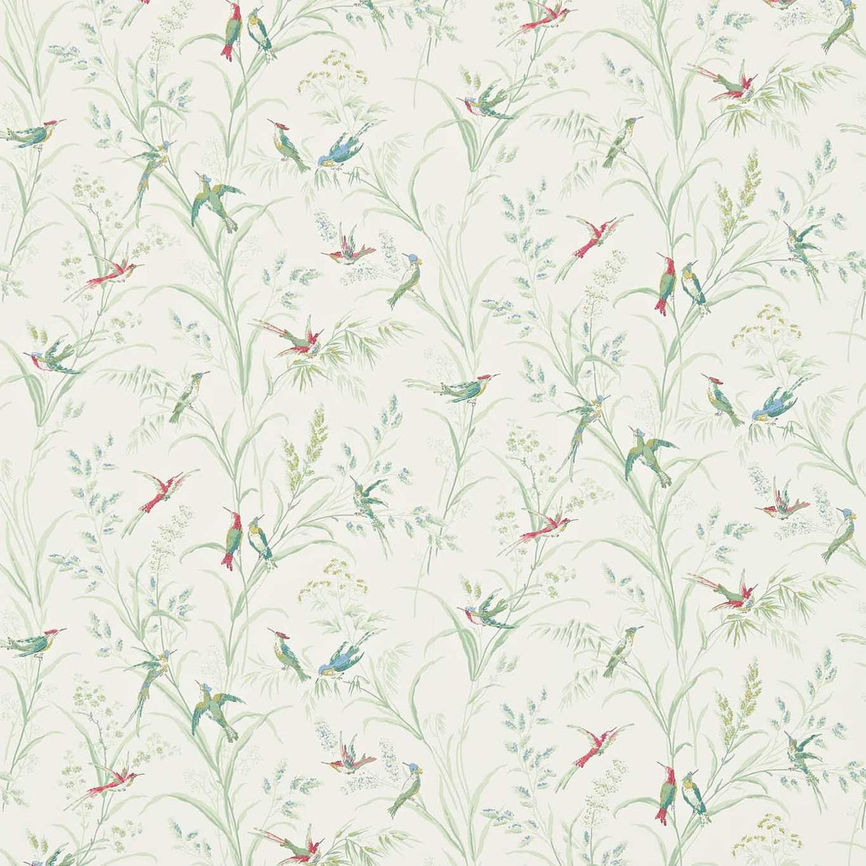 Sanderson Tuileries Willow/Multi Wallpaper