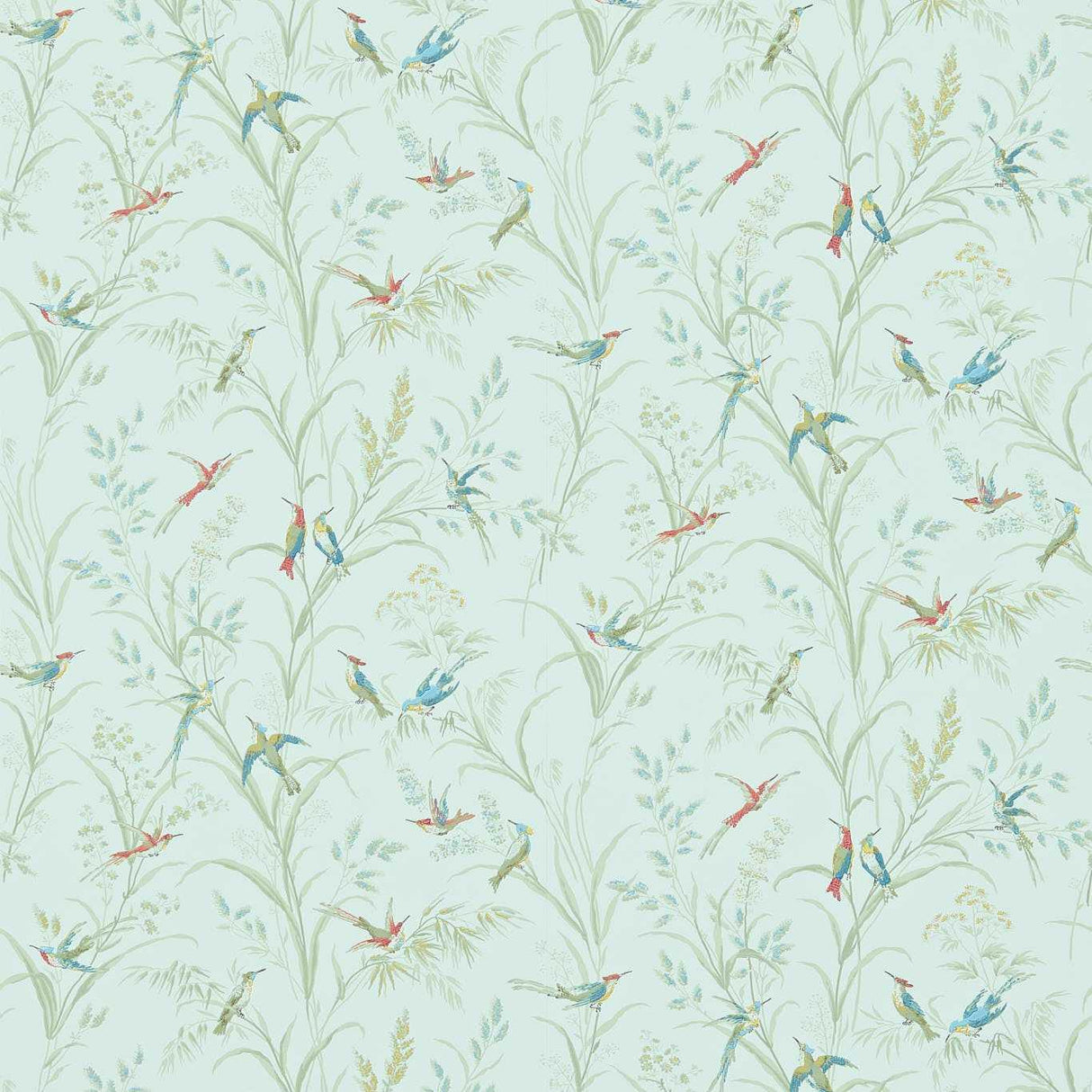 Sanderson Tuileries Sage/Multi Wallpaper