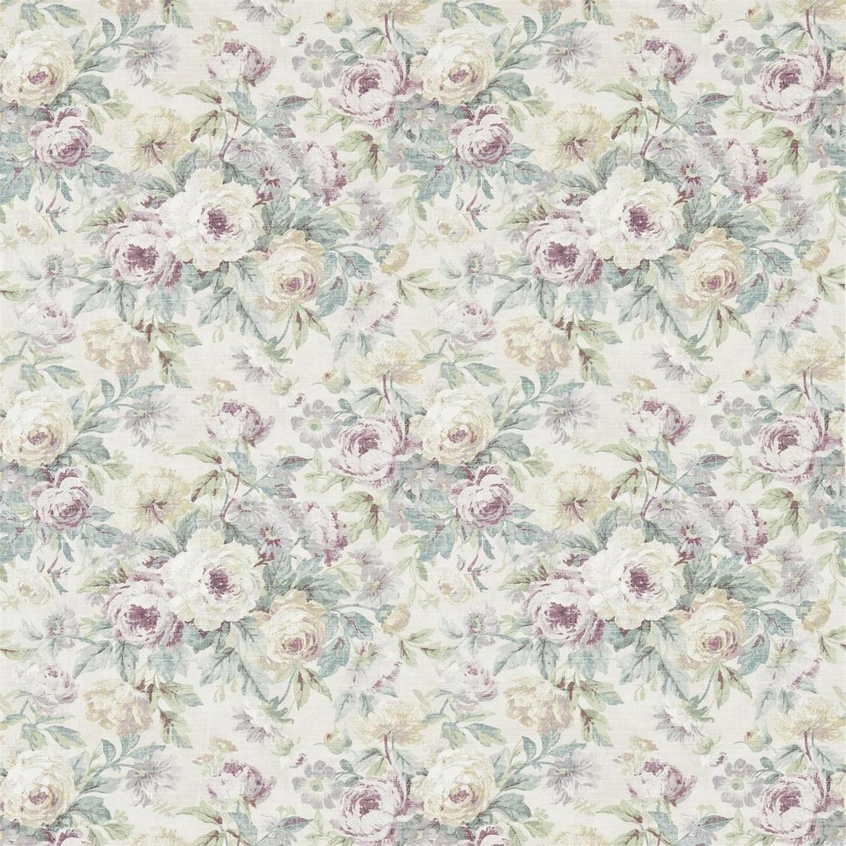Sanderson Amelia Rose Vanilla/Taupe Fabric