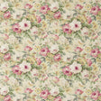 Sanderson Amelia Rose Crimson/Gold Fabric