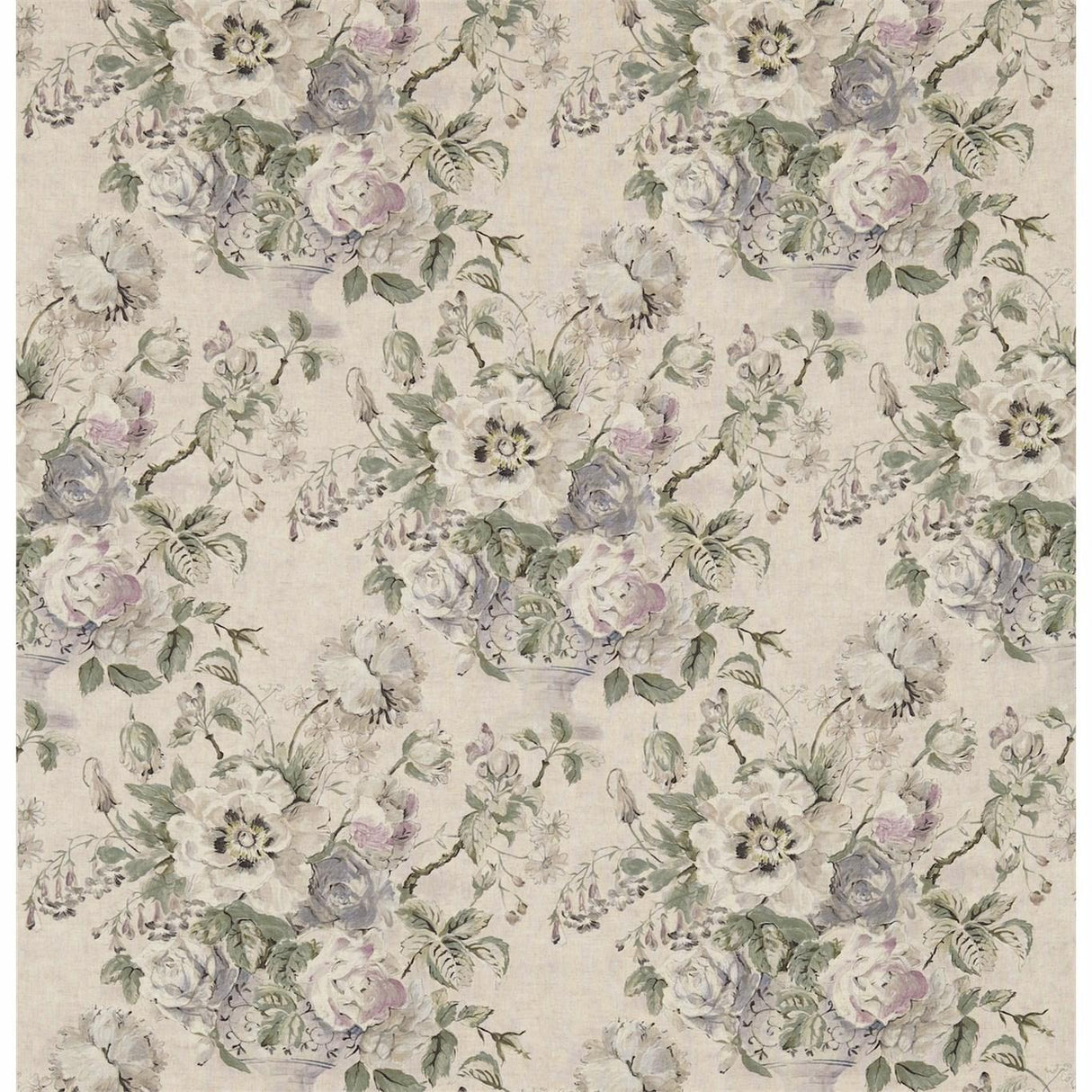 Sanderson Giselle Silver/Pewter Fabric