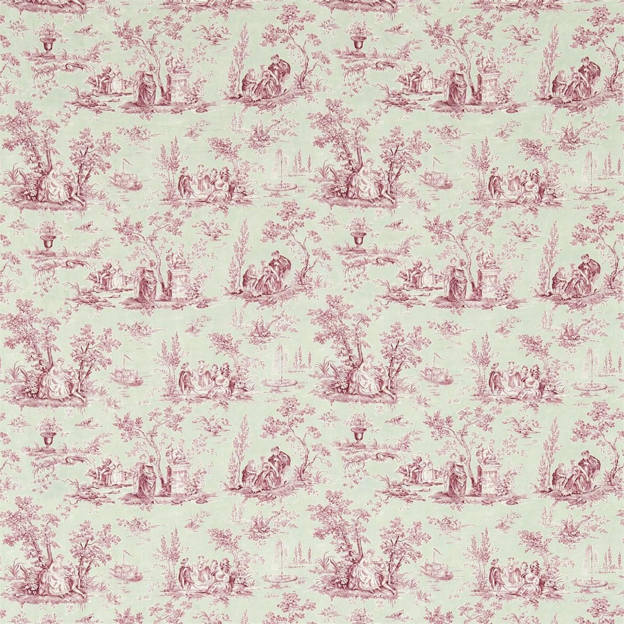 Sanderson Josette Rose/Sage Fabric