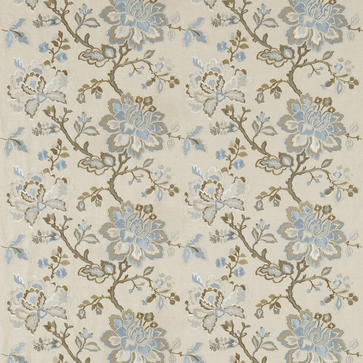 Sanderson Angelique Wedgwood/Sable Fabric
