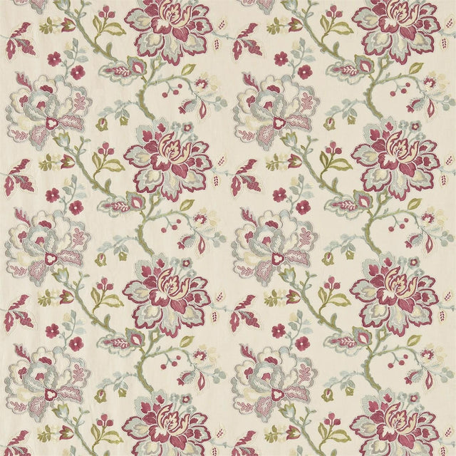 Sanderson Angelique Rose/Aqua Fabric