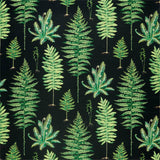 Sanderson Fernery Botanical Green/Charcoal Fabric