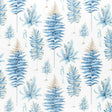 Sanderson Fernery China Blue Fabric