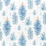 Sanderson Fernery China Blue Fabric