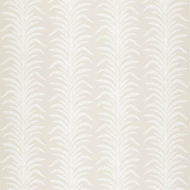 Sanderson Tree Fern Weave Orchid White Fabric