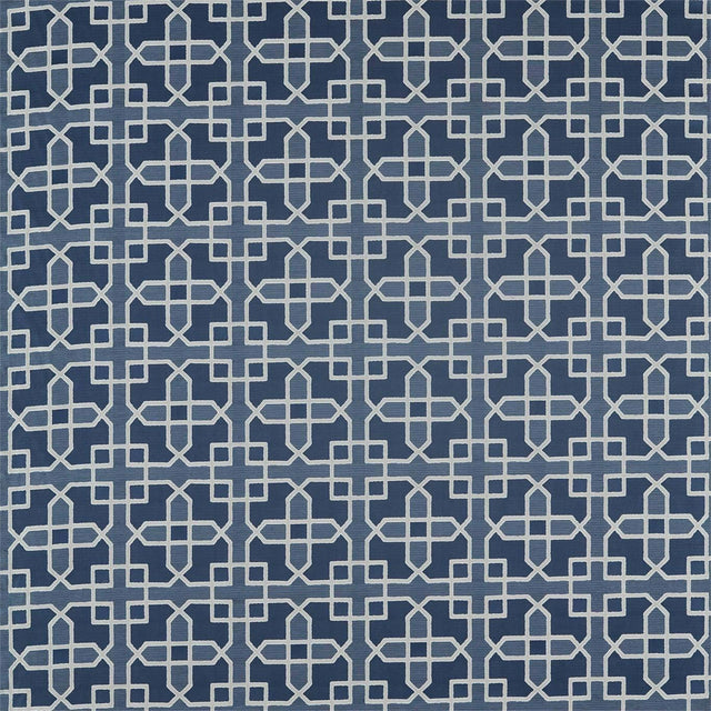 Sanderson Hampton Weave Indigo Fabric