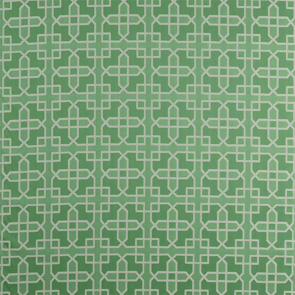 Sanderson Hampton Weave Botanical Green Fabric