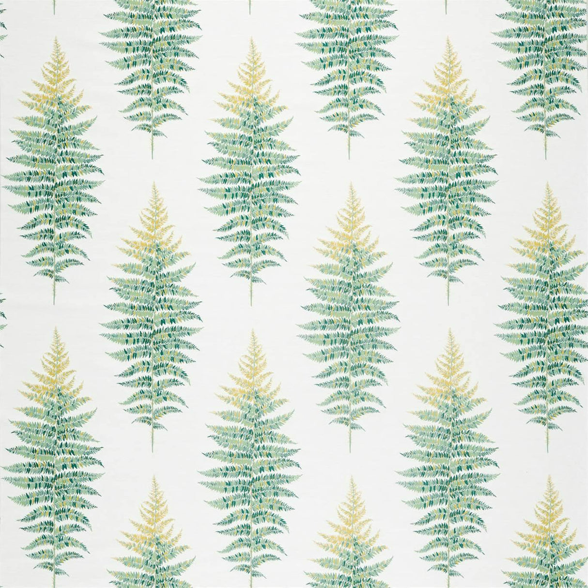 Sanderson Fernery Weave Botanical Green Fabric